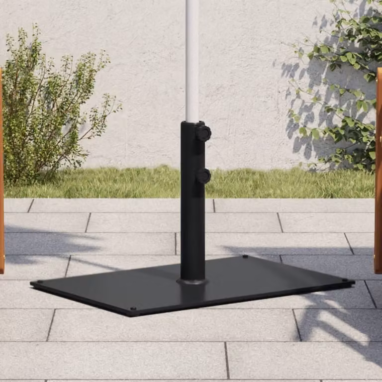 Maison Exclusive - Base per ombrellone Ø32/38/48 mm Palo 15 kg Rettangolare