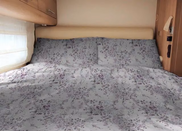 Set Copripiumino Personalizzabile per Camper e Roulotte in 100% Cotone Fantasia Acquarello Multicolore Singolo L/P/H: 90 x 200 cm con Paracolletto e Federa 40 x 80 cm di Biancheriaweb