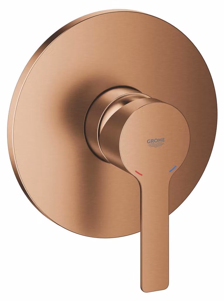 Miscelatore monocomando per doccia GROHE, 1 uscita - Finitura Warm Sunset spazzolata - Codice prodotto: 24063DL0