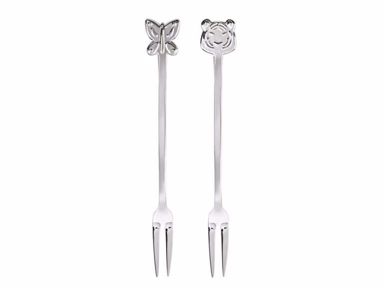 Party Item Set di 2 Forchettine - Acciaio a Specchio
