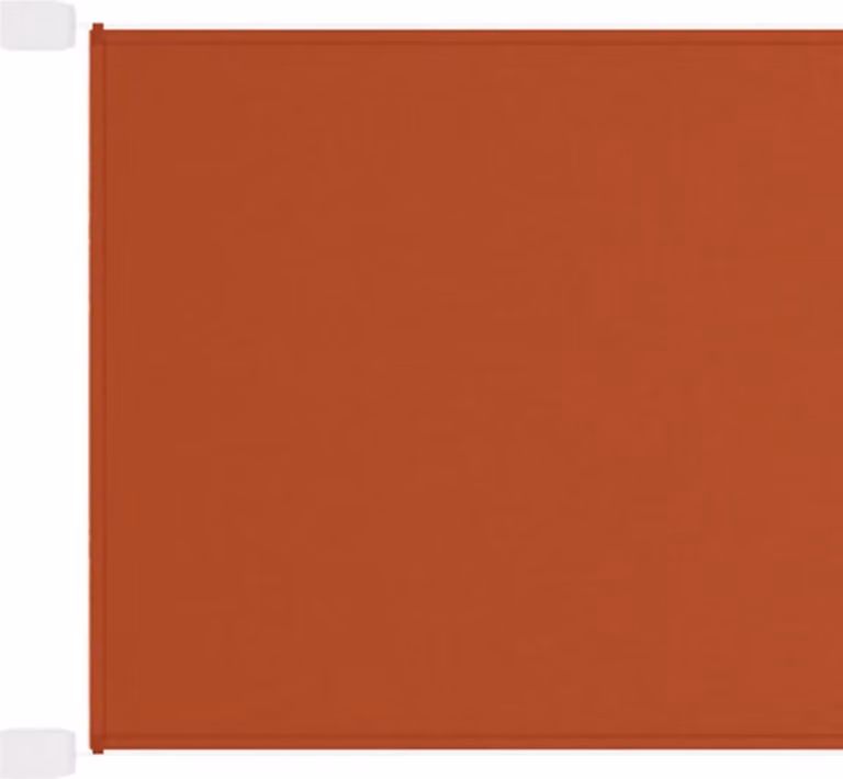 Paravento Verticale Terracotta 140x600 cm in Tessuto Oxford