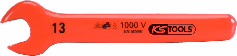 KS TOOLS Chiave aperta con isolamento protettivo 11 mm - 117.1511