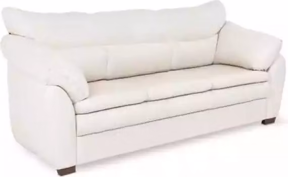 Weißer Luxus Dreisitzer Arbeitszimmermöbel Moderne Dreisitzer Couch
