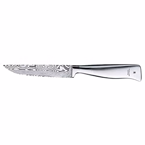 WMF Coltello Multiuso in Acciaio Damasco, Argento, 23 cm