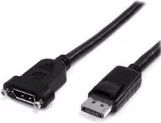 Cavo Prolunga DisplayPort 1.2 4K Startech.Com Black 0,9 m