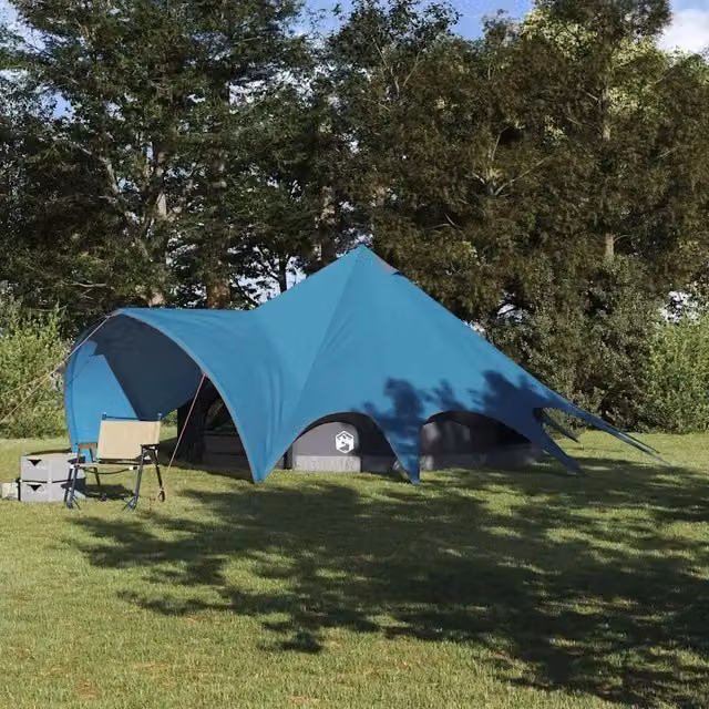 Tenda Teepee per 5 Persone 5 persona Blu e Grigio 42004012