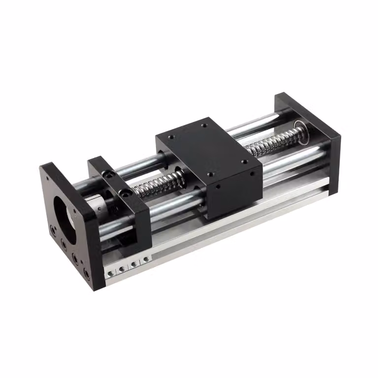 Tavola lineare CNC, precisione di 0,03 mm, capacità di carico di 50 kg, corsa utile di 300 mm, modello SFU1204
