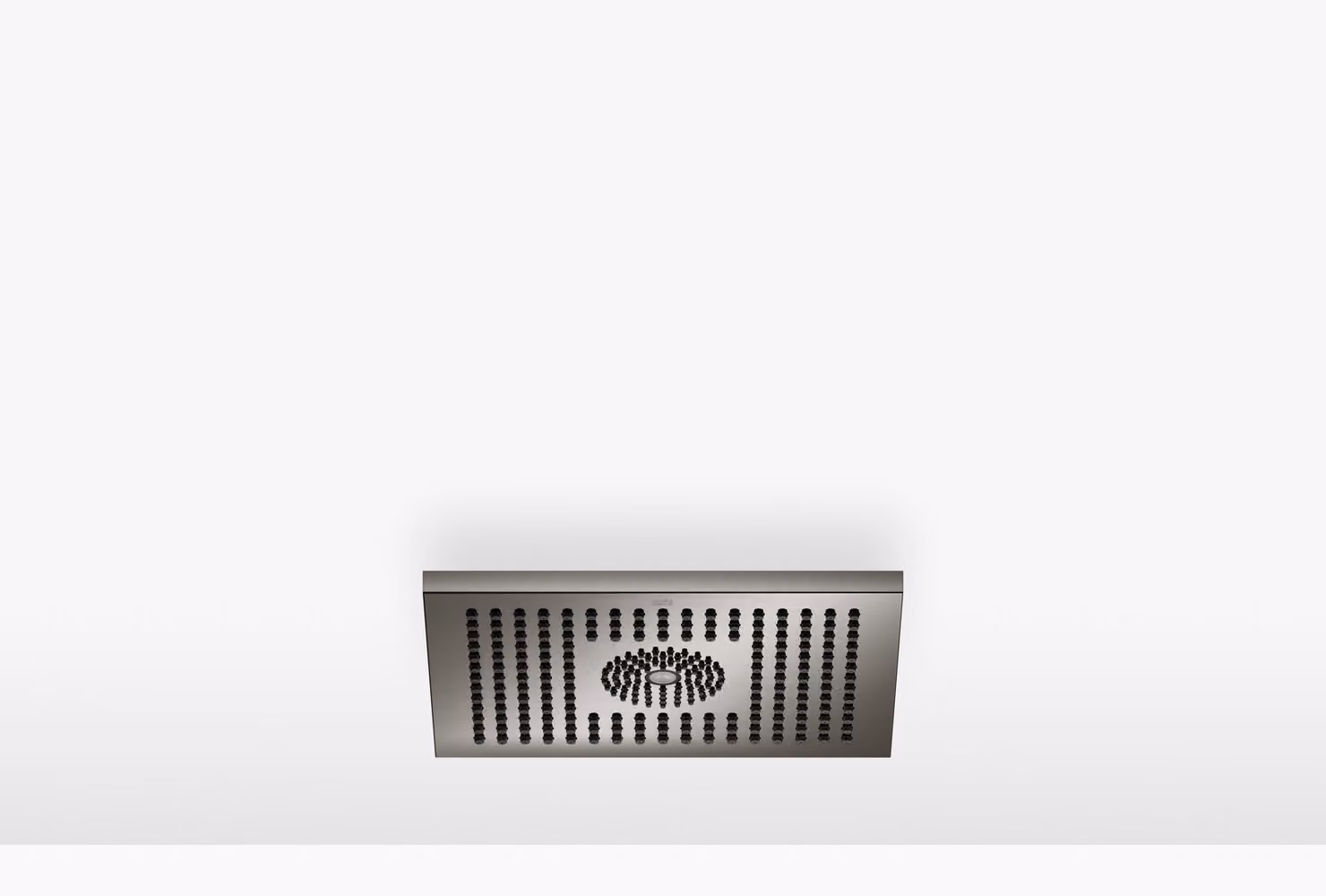 Douche de pluie Dornbracht pour fixation au plafond, avec éclairage LED, carrée, 300x240mm, 28042980-19, 28042980-19