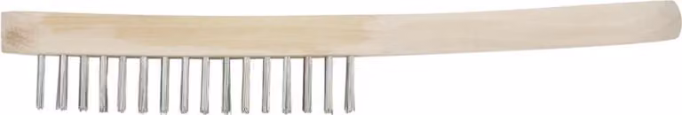 KS TOOLS Spazzola manuale in acciaio a 3 file 290 mm - 201.2305