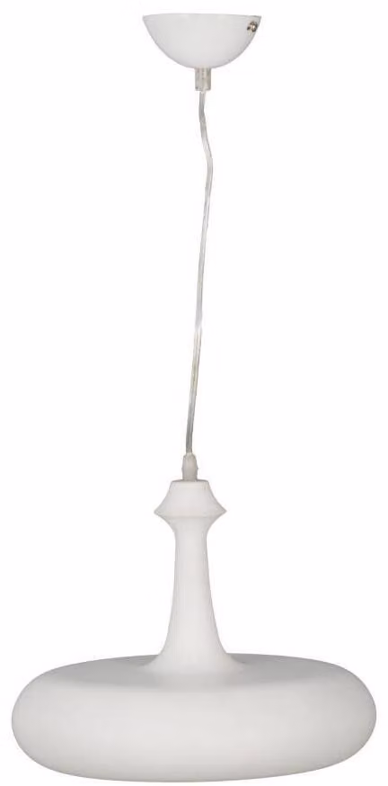 Lampada a sospensione, bianca, Ø 32 cm