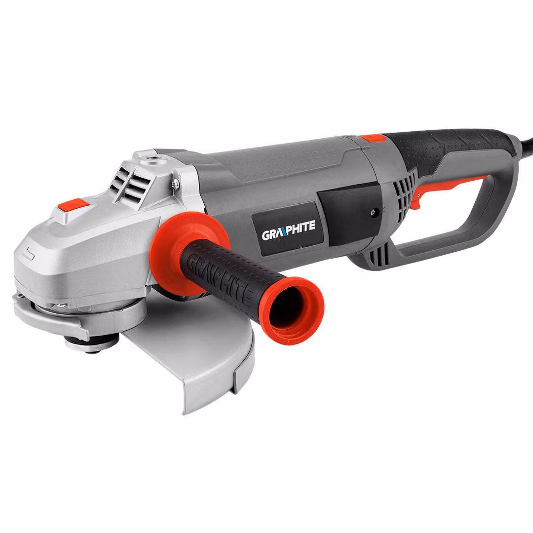 GRAPHITE Smerigliatrice angolare 2600W, disco 230 x 22,2 mm, velocità 6500 giri/min