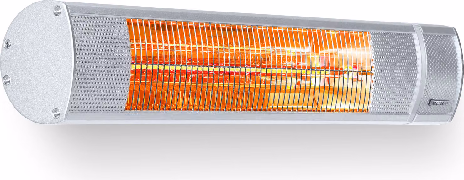 Riscaldatore radiante a infrarossi TROTEC IR 2050 | riscaldamento | riscaldatore per patio | riscaldatore al quarzo | potenza termica di 2.000 watt