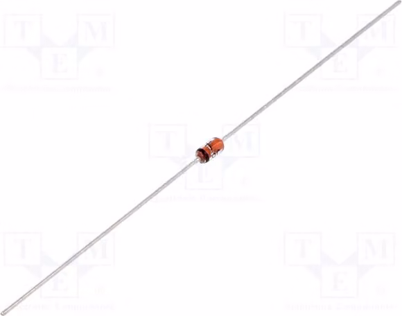 20 diodi Zener, 0,5W, non imballati, diodi singoli BZX79C3V3, diodi Zener a montaggio su circuito stampato, 3,3V