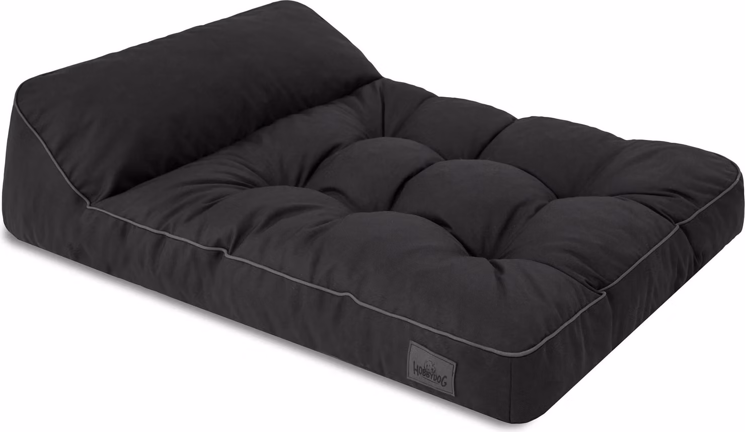 Materasso per cani "Destiny" L 98×62 cm - elegante cuccia con lato rialzato, idrorepellente | Doggy