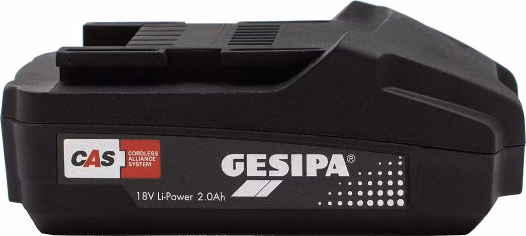GESIPA Akku Pack für Blindnietsetzgerät Spannung 18 V, 2,0 Ah, Li-Ion