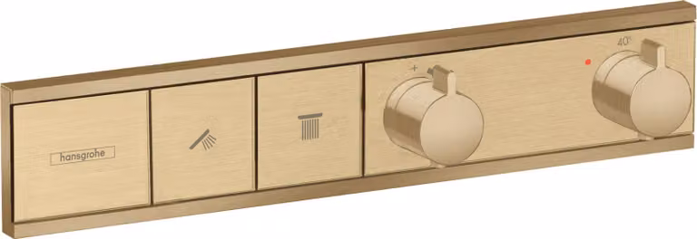 Thermostat RainSelect de la taille d'une main, dissimulé pour 2 consommateurs, 15380140, 15380140