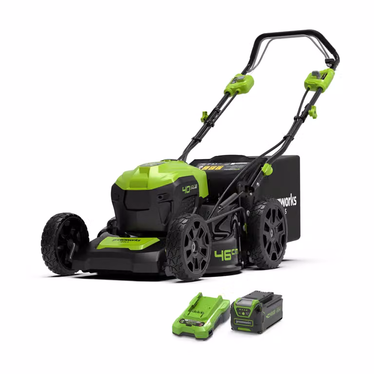Greenworks 40V Rasaerba 46cm Semovente - Batteria 4Ah