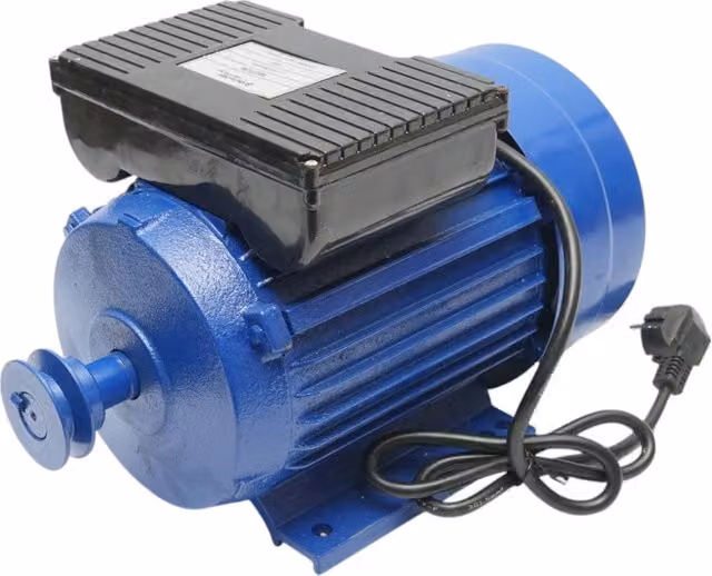 Motore elettrico monofase 4KW, 220V con protezione termica, statore 160x110mm Breckner Germany