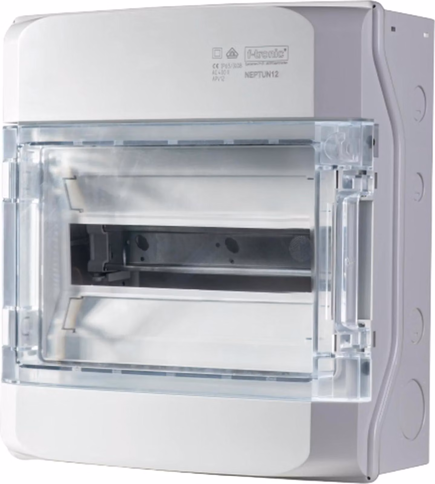 Distributore F-tronic FR AP, 12 TE, 1 fila, IP65, PS, sistema di ventilazione integrato, 340x310x150 mm, 1 pz.