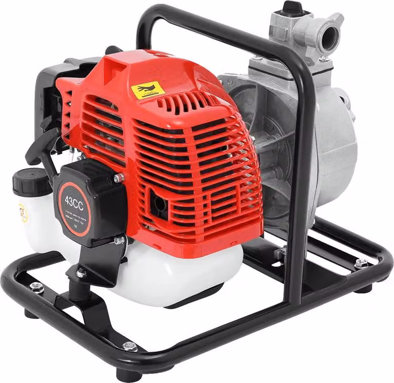 Pompa dell'acqua, prevalenza elevata, design portatile, rosso