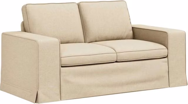Divano | Divano da soggiorno | Sofa Crema 162 x 80 x 82 cm Tessuto