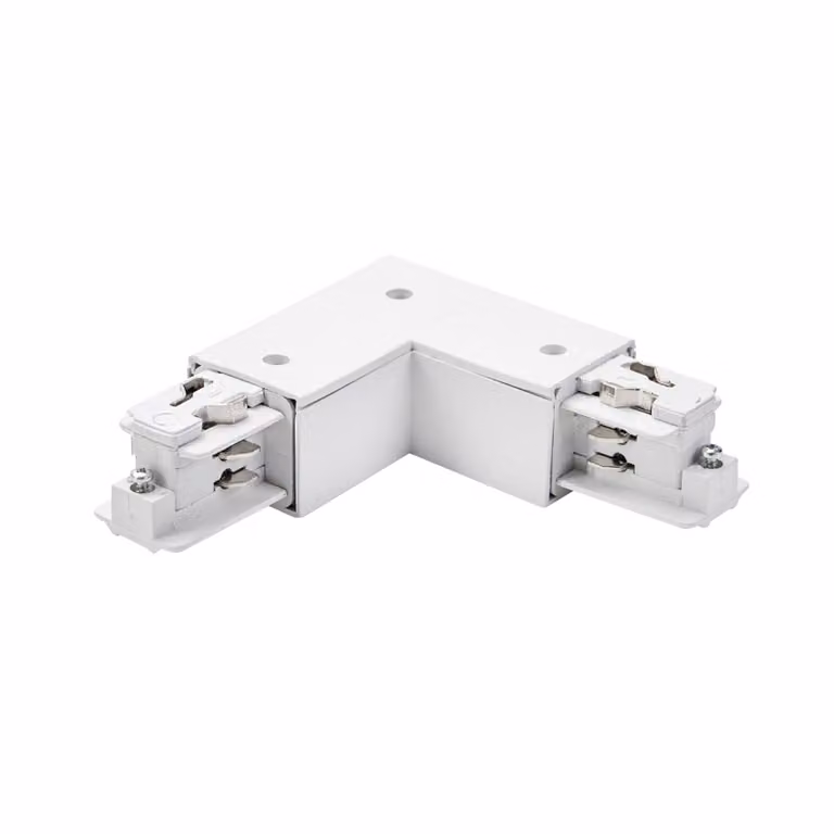 BRUMBERG Giunto angolare ONETRACK, bianco, conduttore di protezione esterno Eckverbinder ONETRACK, Bianco / Opale