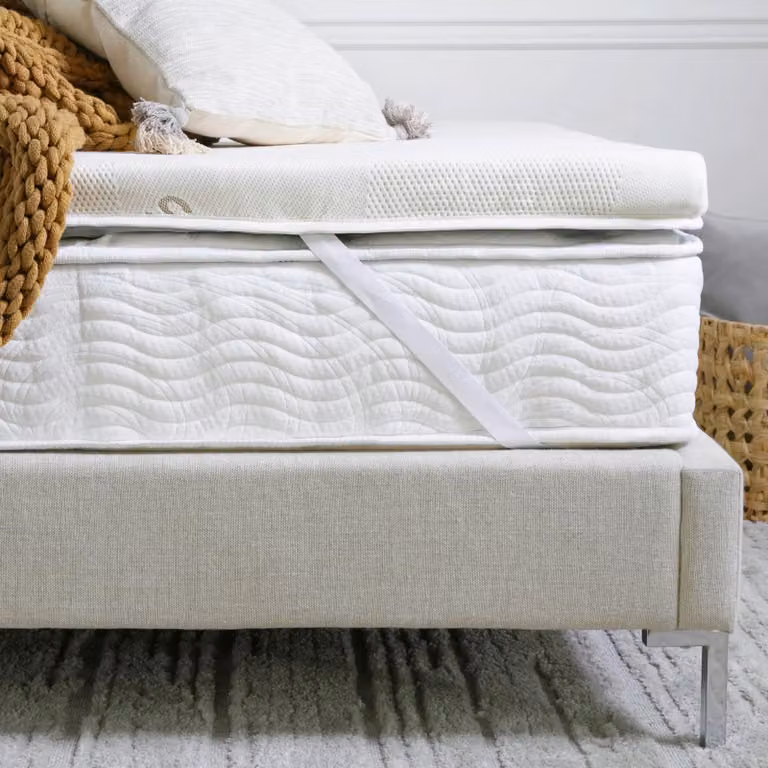 Topper per materasso in memory foam con grafite, 7,6 cm, dimensione queen