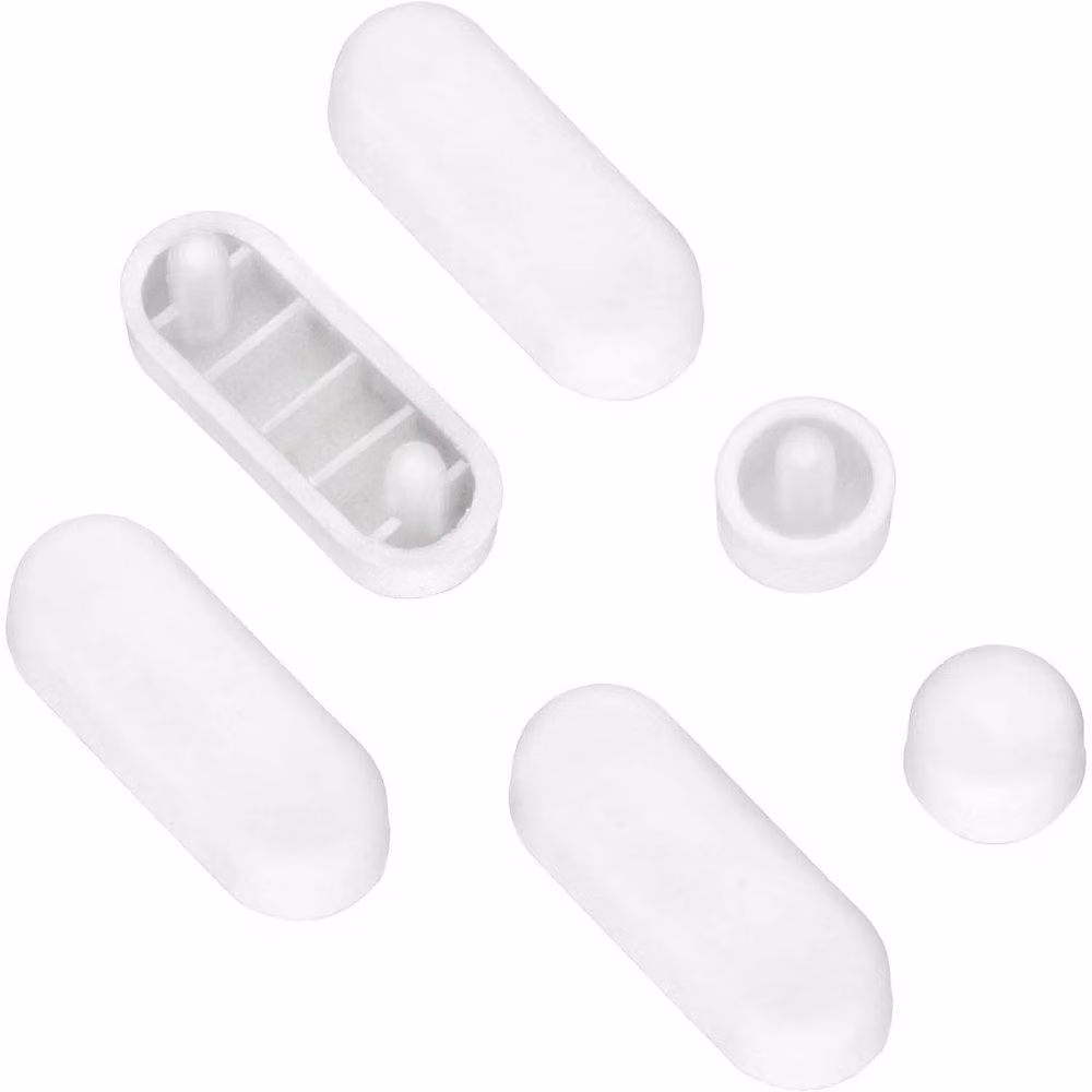 cornat set tamponi per sedile wc in acrilico con meccanismo di c