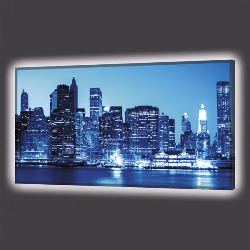 Quadro luminoso Luci a New York Pintdecor