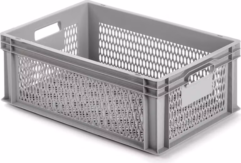 ALUTEC Kunststoffbehälter (60x40x22mm, stapelbar, lebensmittelecht, -40/+80°C)
