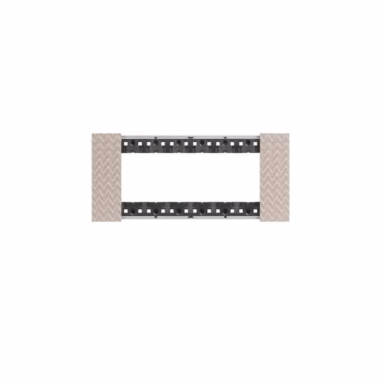 Placca Bticino Living Now 6 Moduli colore Optic KA4806MM