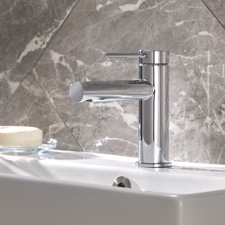 Rubinetto Miscelatore per Lavabo Monoforo - Cromato - Otto