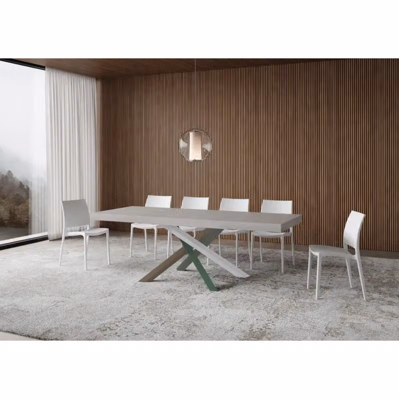 Tavolo allungabile Volantis Premium ITAMOBY Multicolore Cashmere L: 140/400 cm, P: 90 cm – 2