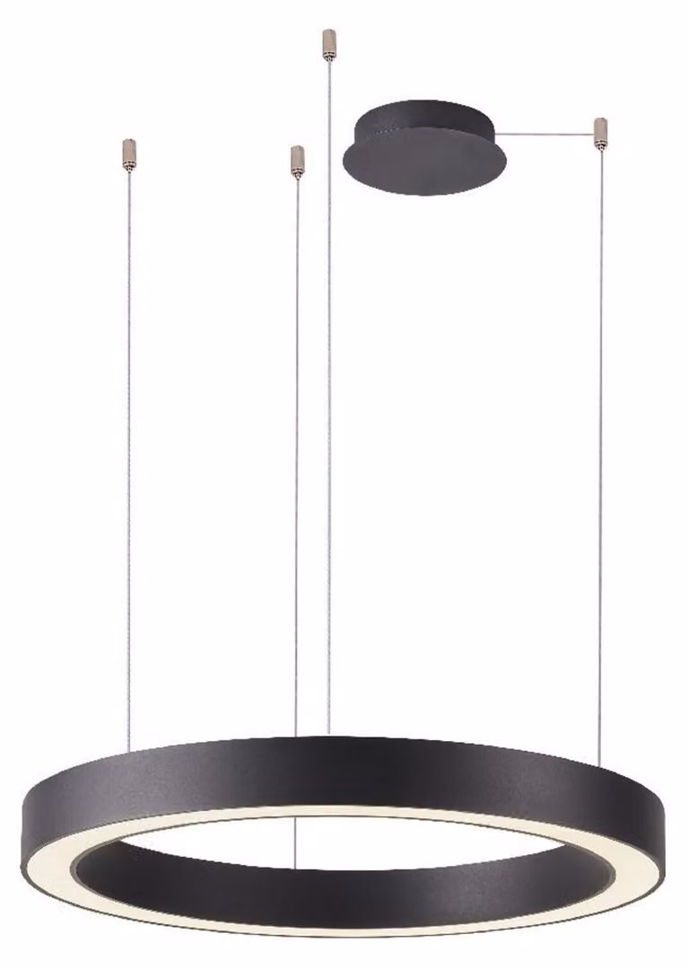 Lampada a sospensione LED 80W MARCO 100 CCT BK + telecomando AZ5050 Azzardo