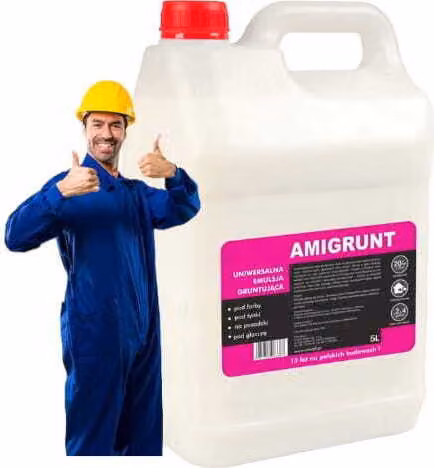 Primer universale per intonaco e piastrelle Amigrunt 5L