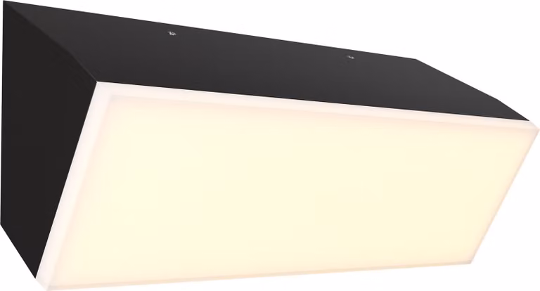 Maytoni applique da esterno LED 20W IP54, grafite, 3000K, bianco caldo, alluminio