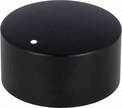 1 manopola rotante con indicatore, alluminio, diametro albero: 6 mm, modello FC7234. Manopole rotanti per potenziometri rotativi