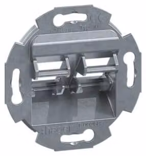 HAGER GMDM102 Telaio di montaggio a 2 ingressi per modulo GZDM2 RJ45 (GMDM102)