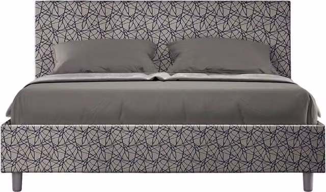 Letto Matrimoniale Adele Era 09 Blu GIORDANOSHOP L/P: 160 x 200 cm