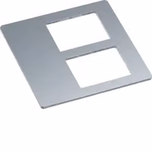 Piastra di montaggio Hager f adattatore RJ45 20,1x14,8 mm GBVDM052