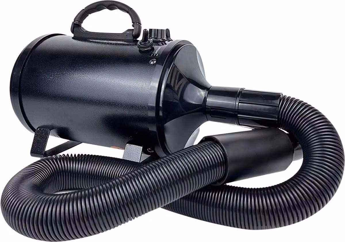 Asciugacapelli per cani 2800W - Soffiatore ad acqua per cani - Con silenziatore - Adatto a tutte le razze canine