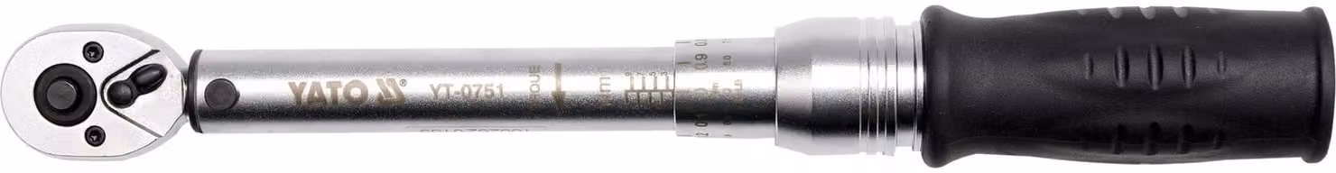 Chiave dinamometrica da 1/4 di pollice, 2–10 Nm, con di taratura