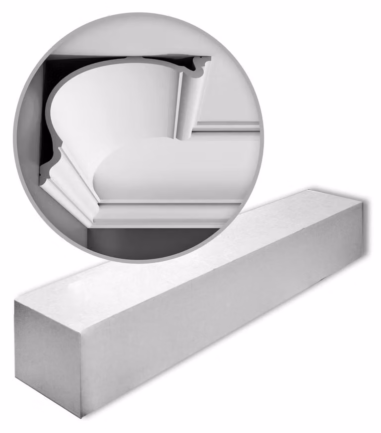 Cornici Orac Decor LUXXUS C344-box 1 cartone con 4 strisce decorative 8 m