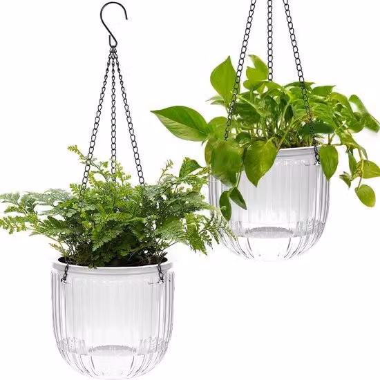 Lampade a sospensione con vaso integrato da 16,5 cm per interni ed esterni
