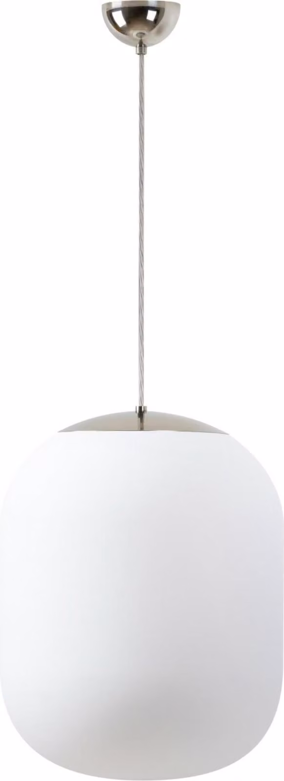 Apparecchio LED a sospensione TANIA S con sospensione a cavo, Variante: TANIA S2, Ø 400 mm, 4000 K, ROSA lucido
