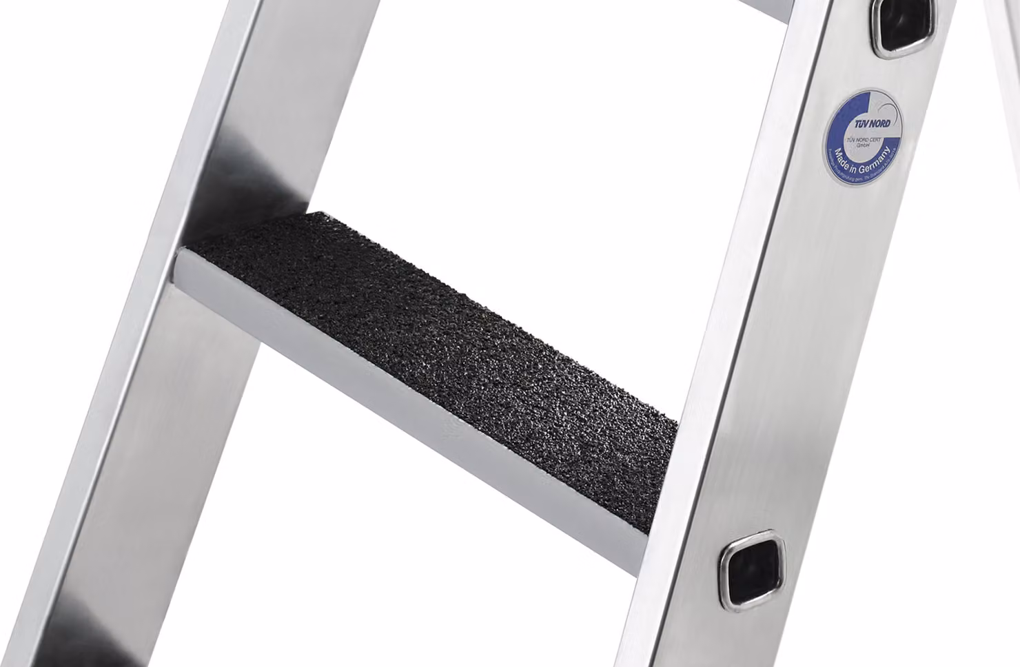 MUNK Kit di retrofit clip-step R13 Poggiapiedi per scala a pioli sospesa per autocarri