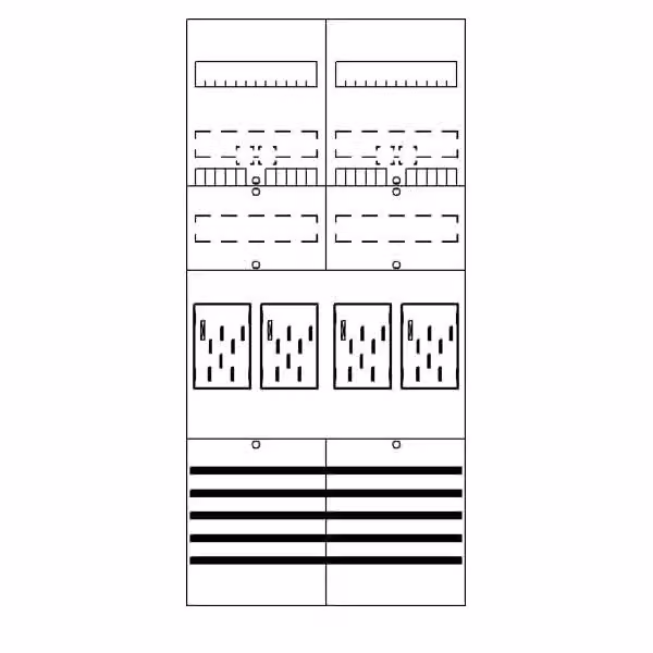 Pannello di controllo Striebel 7RE 4Z BF27C4 precablato con BKE-I 2CPX054123R9999