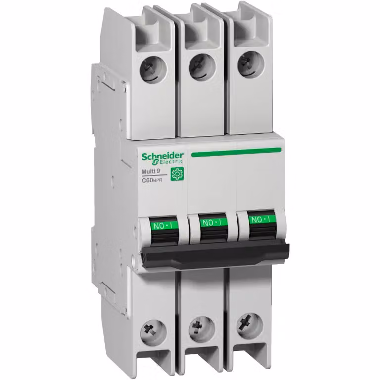 Schneider Electric Multi 9 Interruttore LS OEM C60BPR RING 3P 15A Caratteristica C 10kA 480Y/277V UL489 M9F52315