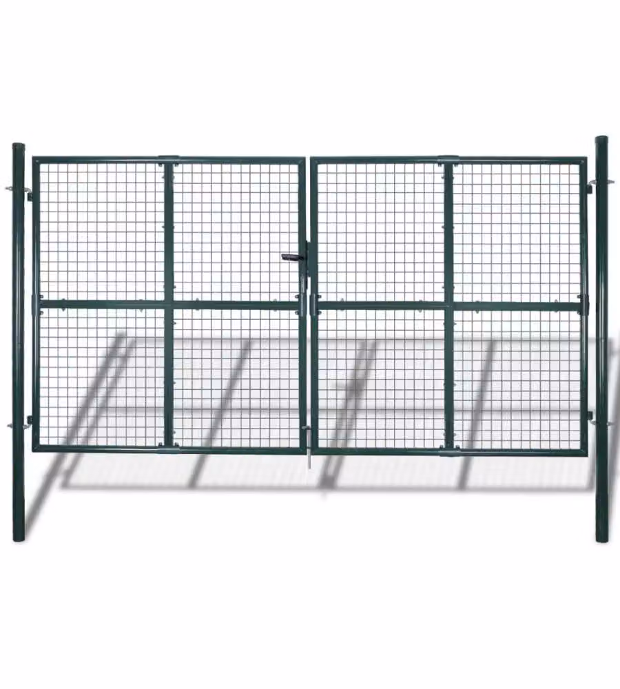 Cancello per Giardino in Rete Metallica 289x200 cm/306x250 cm