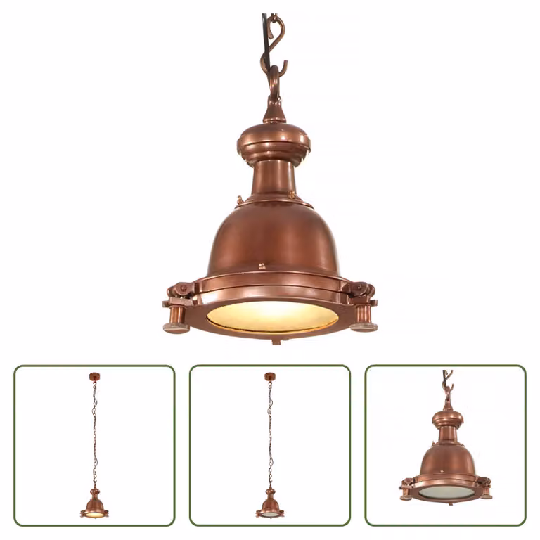 The Living Store Lampada a sospensione 25x25x134 cm Alluminio